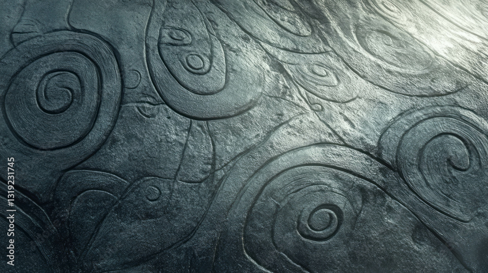 Poster elegant chaotic swirl texture design for artistic backgrounds