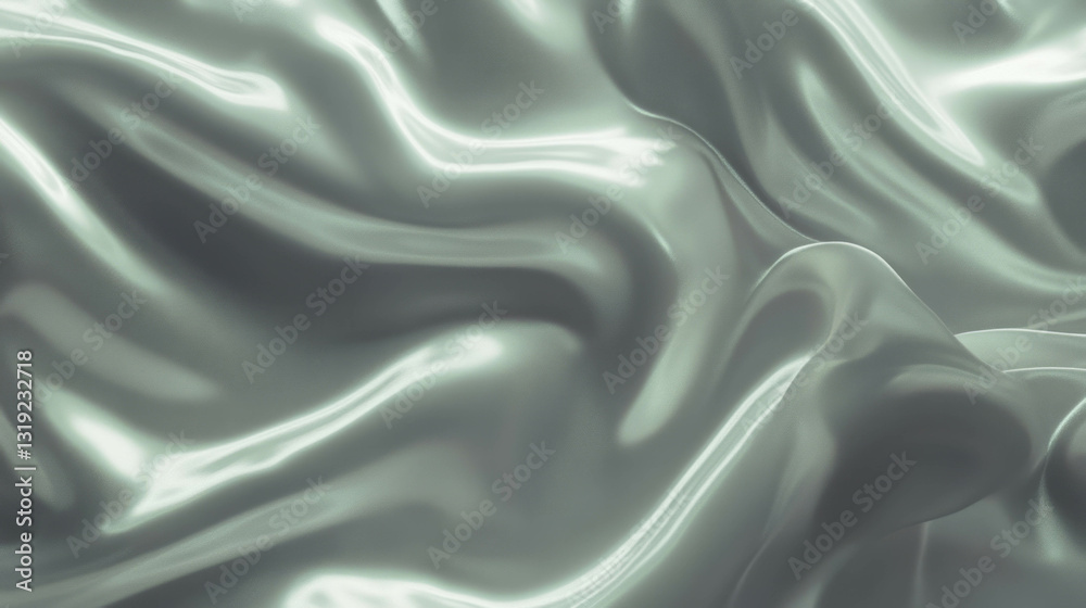 Poster elegant abstract overlay texture with flowing silk design