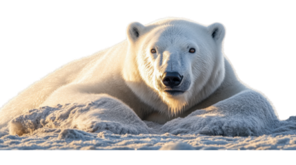 polar bear cub ursus arctos  isolated on white background