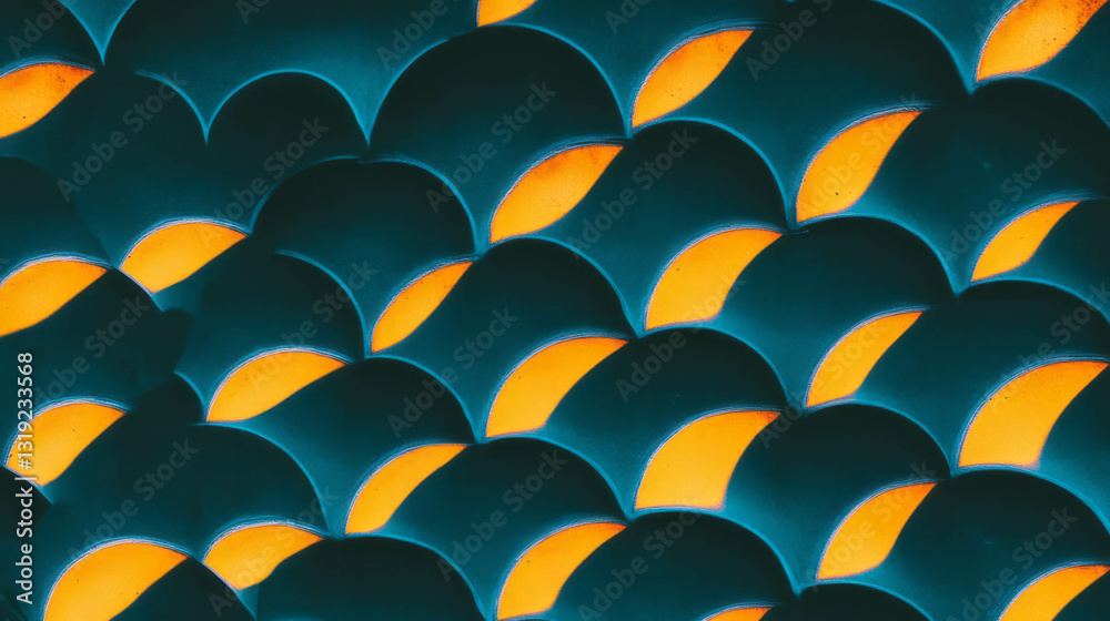 Poster Elegant and simple pattern with chaotic design for decorative use