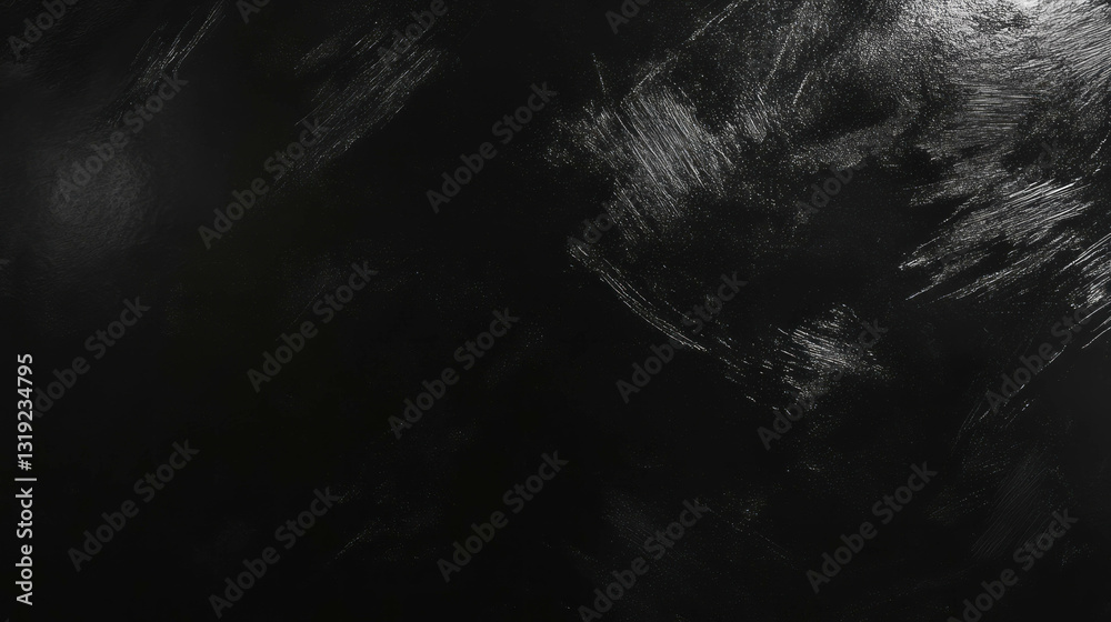 Poster glossy overlay texture on black background for artistic design