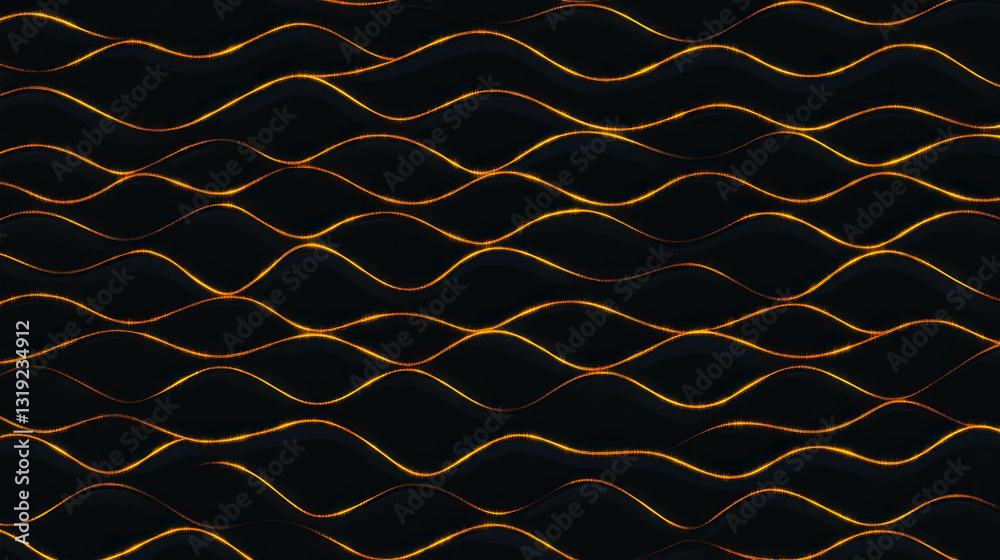 Poster golden elegant simple chaos pattern for artistic design and decoration