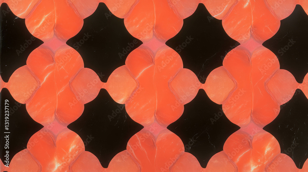 Poster elegant marble pattern with chaotic abstract design for modern decor