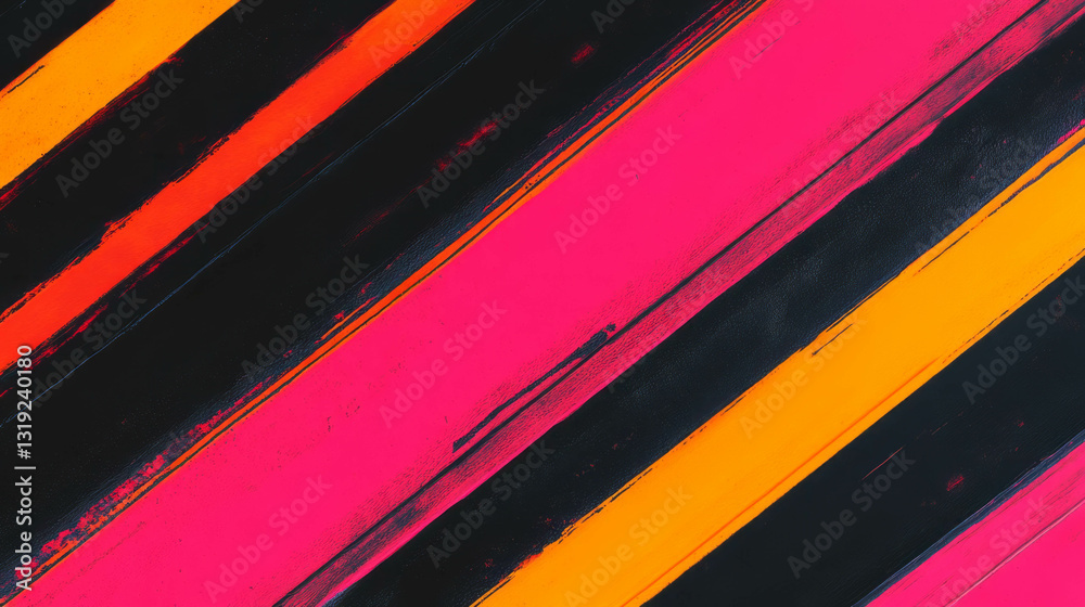 Poster vibrant striped abstract background with dynamic chaotic patterns for modern designs