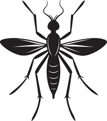 Fototapeta premium Close-Up Mosquito on Human Skin, Macro Photography of Insect Bite, Pest Concept