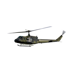 Fototapeta premium Helicopter illustration design template