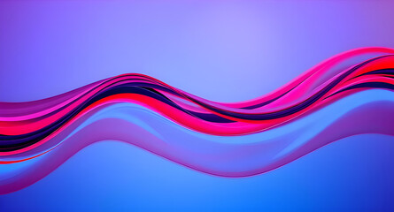 Obraz premium Abstract color wave Background