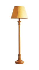 A wooden floor lamp PNG