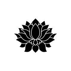 creative details magnolia icon Vector Illustration