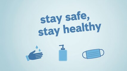 Hygienic icons depicting handwashing, sanitizer application, and mask protection, highlighting health awareness and infection control strategies
