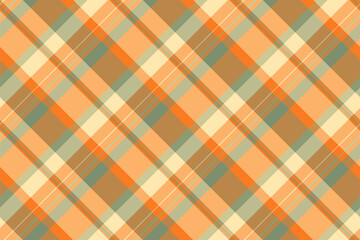 Warm autumnal plaid pattern.  Perfect for fallthemed designs, textile prints, and seasonal backgrounds.  The soft, muted tones evoke feelings of comfort and nostalgia.