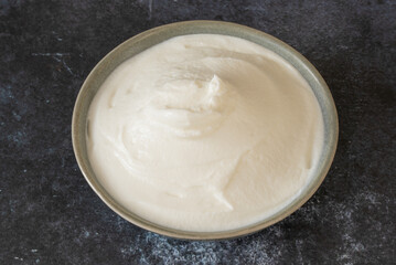 Whole Milk Greek Yogurt in a Bowl