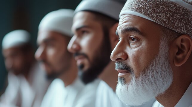 Men Sitting Together