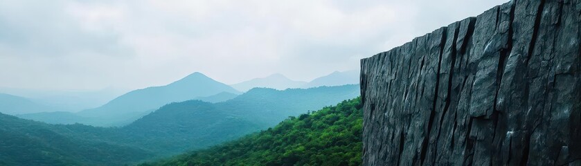 Obraz premium adventure travel rock climbing remote destinations. Big wall climbing in Venezuela s Tepui mountains ascending mystical tabletop cliffs