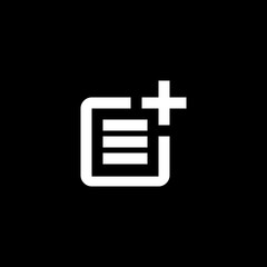 Obraz premium Add to List Icon