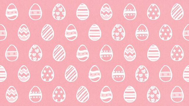 Easter egg pattern background (pink)