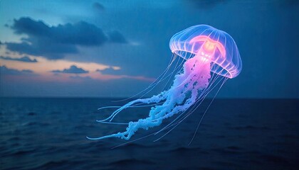 Glowing Jellyfish