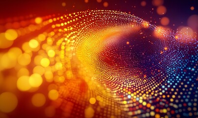 intricate spiral dots abstract background, featuring a mesmerizing swirl of colors and textures, creating a sense of depth, motion, and endless flow