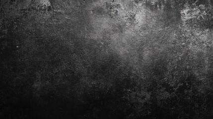 Obraz premium A dramatic gray wall displays rich textures and layers, revealing a play of light and shadow in a softly illuminated indoor space, inviting contemplation and creativity