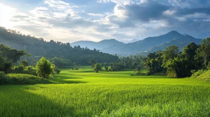 Fototapeta premium Stunning landscapes of cambodia a journey through its natural beauty and cultural heritage