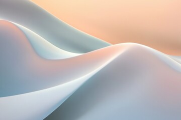 fluid and mesmerizing abstract gradient blending soft pastels into deeper hues creating soothing visual experience