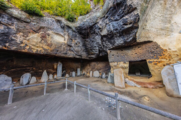 晩秋の瑞厳寺・法身窟(宮城県宮城郡松島町)