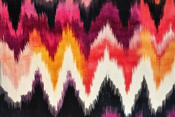 Tie dye woolen textile. Vibrant tie dye fur texture with colorful swirls for fashion design.