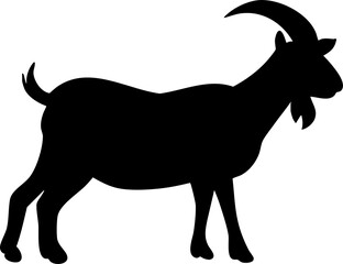 silhouette goat
