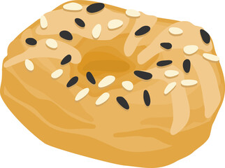 Everything Bagel Illustration