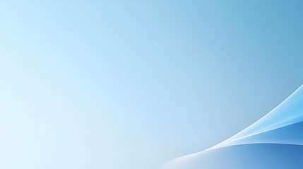 Abstract Light Blue Gradient Background With Soft Smooth Curves And A Subtle Elegant Design Ideal For Modern Minimal Desktop Wallpaper