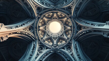Fototapeta premium Stunning geometric mandala intricate patterns bold structure ultra realistic artwork