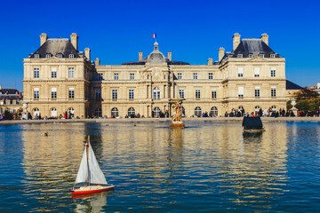 The Luxembourg Palace is at 15 Rue de Vaugirard in Paris, France. It was built as a residence for former Queen of France Marie de’ Medici, in 1625
