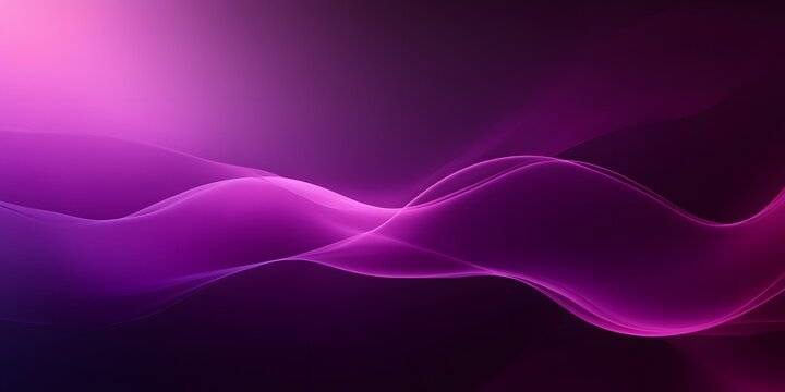 Abstract Purple Waves: Flowing and luminous purple waves create a sense of dynamic movement and energy, an abstract representation of the unseen forces that shape our world.