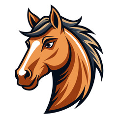 horse head silhouette