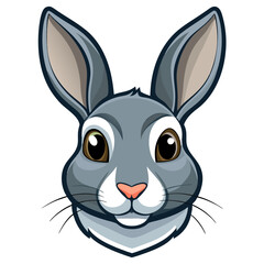vector illustration of a rabbit