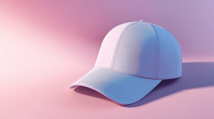 Fototapeta premium mockup display white stylish cap