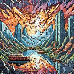 Pixel art