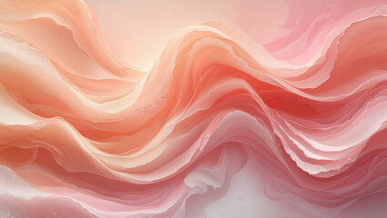 Soft Peach to Pastel Pink with a Subtle Grainy Texture