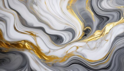 Fototapeta premium Ethereal symphony: abstract flow in purple and teal