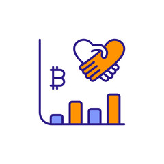 Handshake Icon Representing Successful Deal Closing, Trade Agreement, and Business Partnership.