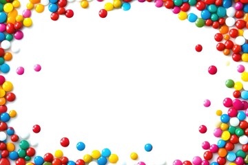 Vibrant Capsule Edges: Colorful Borders for Medicine and Pharmaceutical Graphics