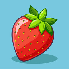 strawberry vector illustration