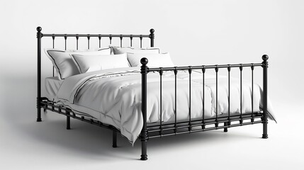 A queen-size bed is a versatile and popular choice, offering ample space for couples or individuals who prefer extra room. Measuring approximately 60 inches wide and 80 inches long, it balances comfor