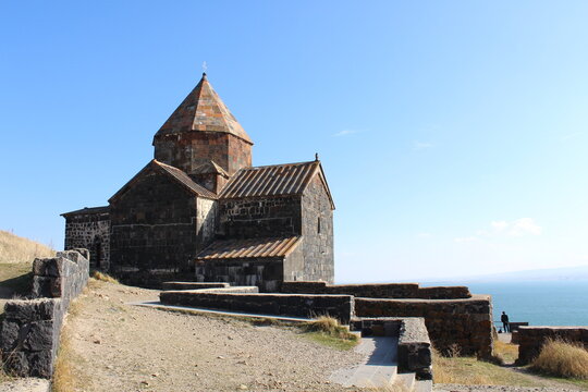 Monastery Sevanavan on Sevan Lake