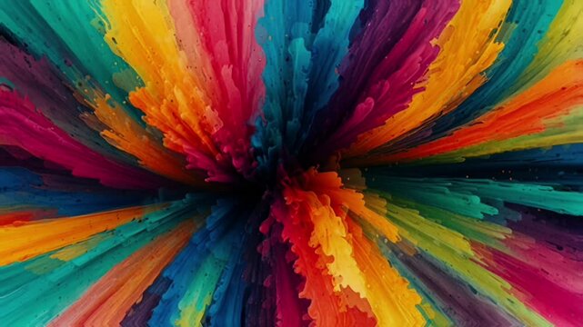 abstract colorful rainbow background