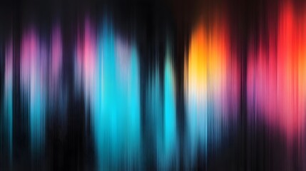 Fototapeta premium Abstract digital art displays vibrant vertical streaks of varied colors