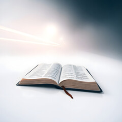 Fototapeta premium Bible and Christian symbols