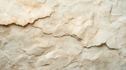 Light Beige Stone Texture with Cracks and Crevices