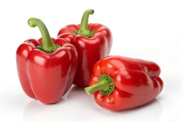red and yellow peppers