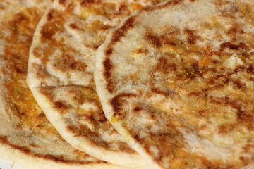 Fresh Moroccan Stuffed Bread, Aghroum Ntdount, Amazigh Bread